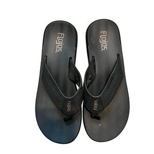Flojos Classic Black Sandals men’s size 11